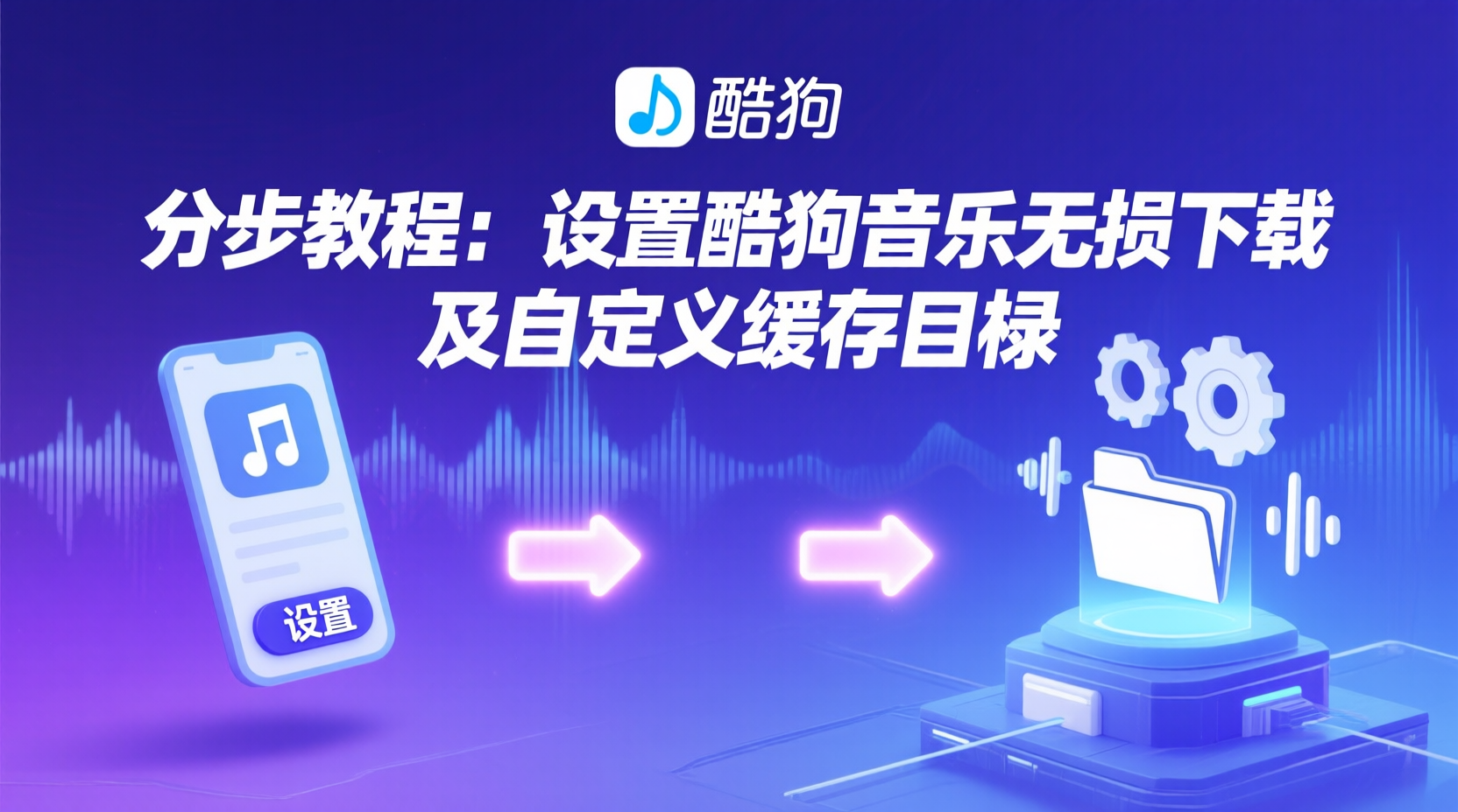 分步教程：设置酷狗音乐无损下载及自定义缓存目录